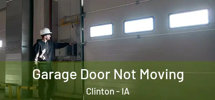  Garage Door Not Moving Clinton - IA