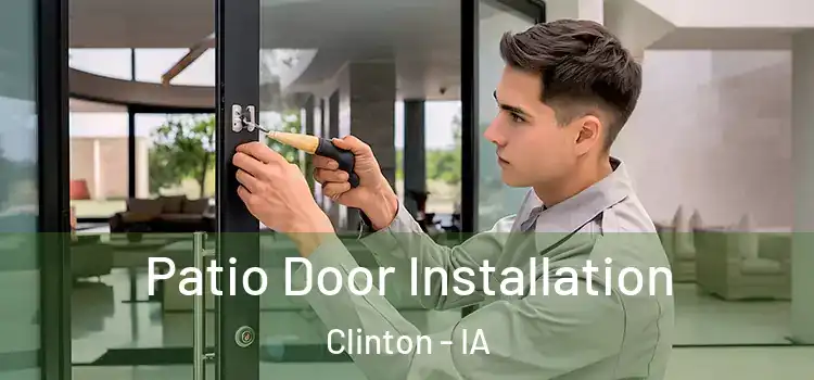 Patio Door Installation Clinton - IA