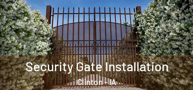 Security Gate Installation Clinton - IA