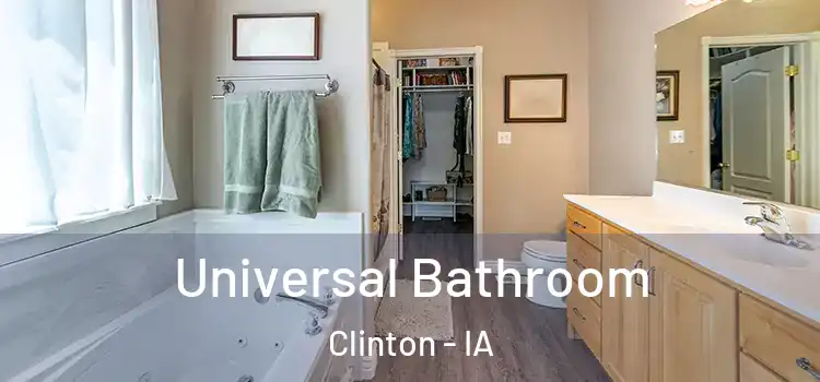  Universal Bathroom Clinton - IA